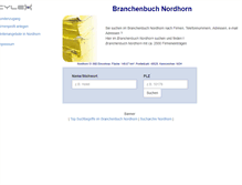 Tablet Screenshot of cylex-branchenbuch-nordhorn.de